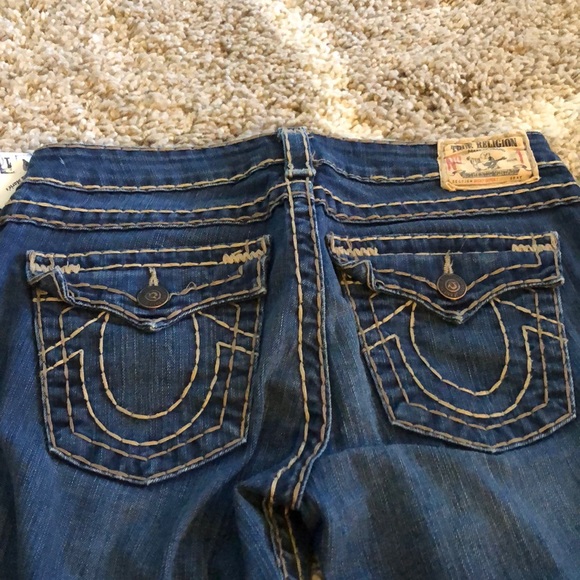 ๐Hippie boho ๐Revamp Serape๐True Religion Becky bellbottoms - Picture 5 of 8